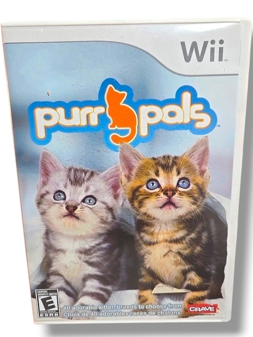 Purr Pals Nintendo Wii Video Game With Case and Book Complete